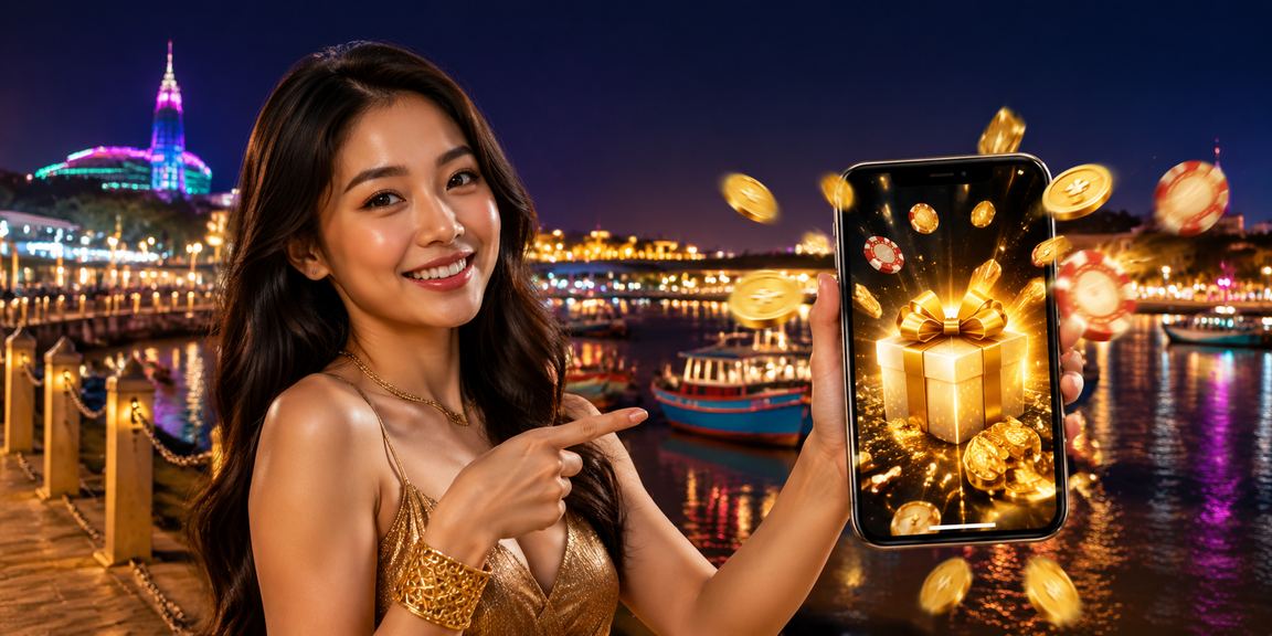 Pengguna Malaysia memainkan kasino langsung melalui telefon pintar dengan antara muka responsif
